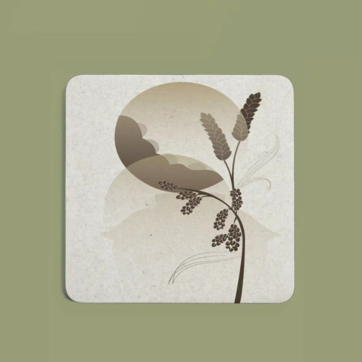LingShu Chinese Medicine Healing-Art Coaster Set