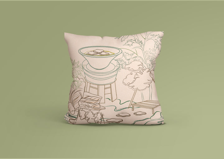 Lingshu Heart Healing TCM Art Therapy Huggable Pillow 2