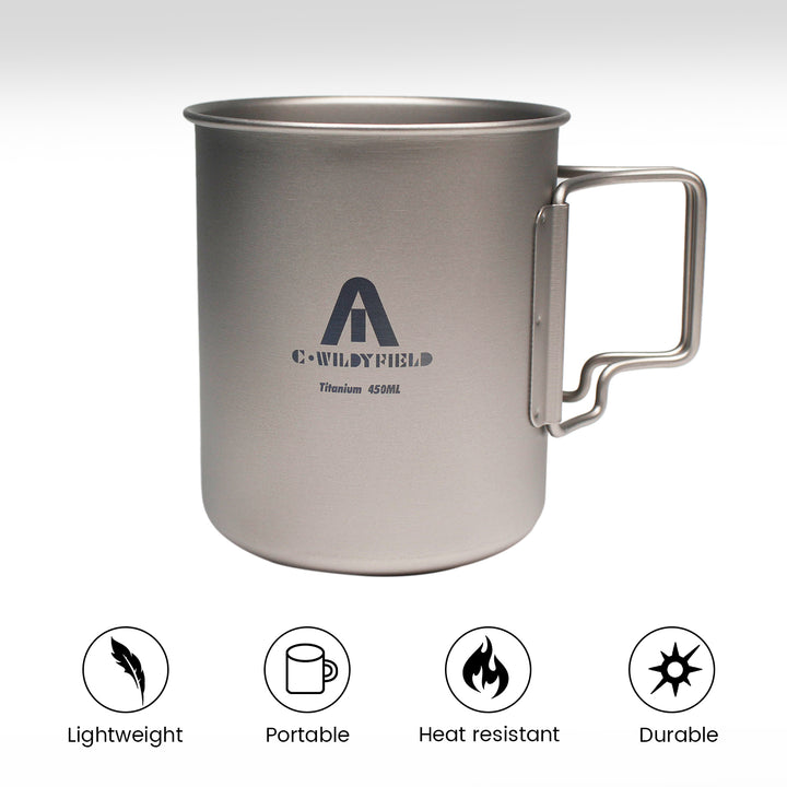 450ml Titanium Cup